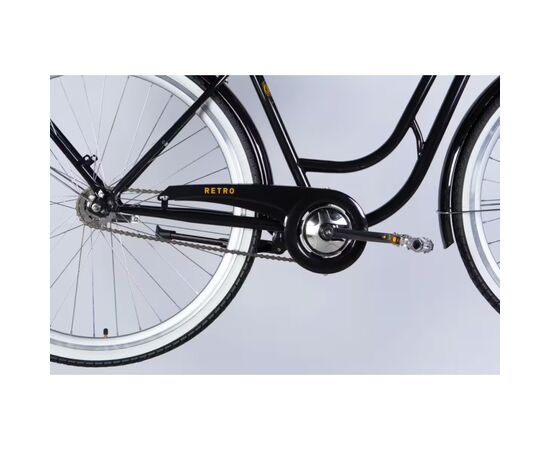 Велосипед Dorozhnik 28" RETRO Velosteel рама-19" ST 2026 чорний (OPS-D-28-549), зображення 5
