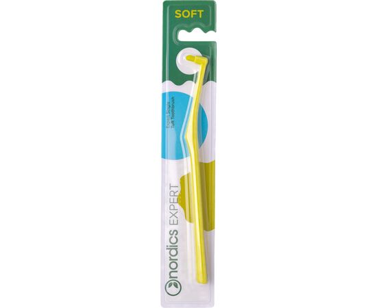 Зубная щетка Nordics Single Tuft Soft Green Монопучковая (3800501908839)