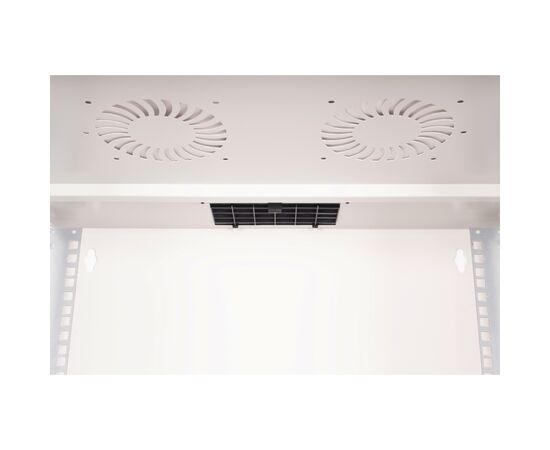 Шафа настінна Digitus 12U SOHO Pro 19" 540*400*595мм(Ш*Г*В), grey (DN-49206), зображення 6
