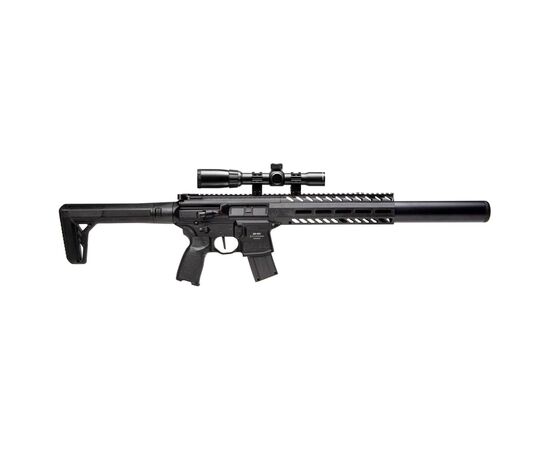 Пневматическая винтовка Sig Sauer MCX AIR RIFLE, GEN II ОП 1-4х24 (AIR-MCX-177-G2-BLK-SCOPE), изображение 2