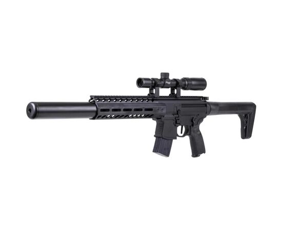 Пневматическая винтовка Sig Sauer MCX AIR RIFLE, GEN II ОП 1-4х24 (AIR-MCX-177-G2-BLK-SCOPE), изображение 3