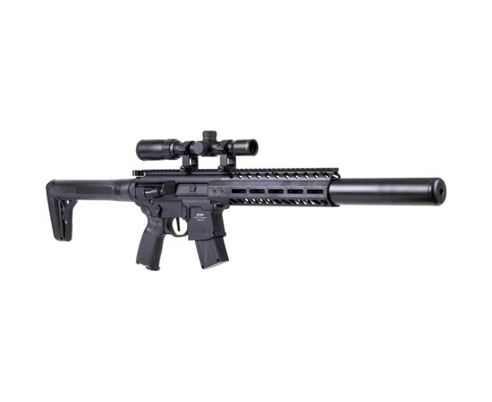 Пневматическая винтовка Sig Sauer MCX AIR RIFLE, GEN II ОП 1-4х24 (AIR-MCX-177-G2-BLK-SCOPE), изображение 4