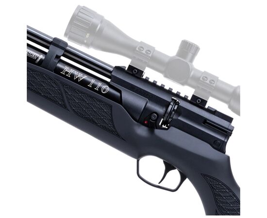 Пневматическая винтовка Weihrauch РСР редукторна HW 110 S Black (20.110S20-01), изображение 8