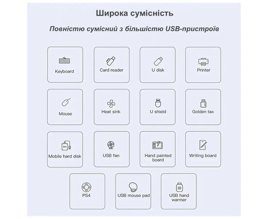 Концентратор XoKo USB-C 3xUSB 2.0 + 1xUSB 3.0 (XK-AC-404), изображение 4