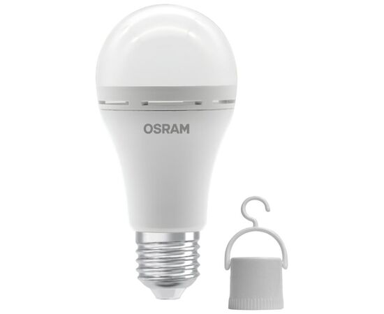 Лампочка Osram LED E27 8Вт 806Лм 2700К A60 акумуляторна (4099854190087)