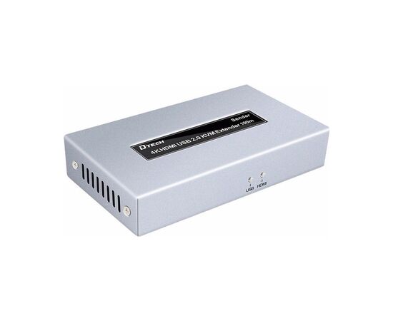 Адаптер HDMI extender 100m UHD 4K/60Hz CAT5E/6 + USB 2.0 Dtech (DT-7051), изображение 4