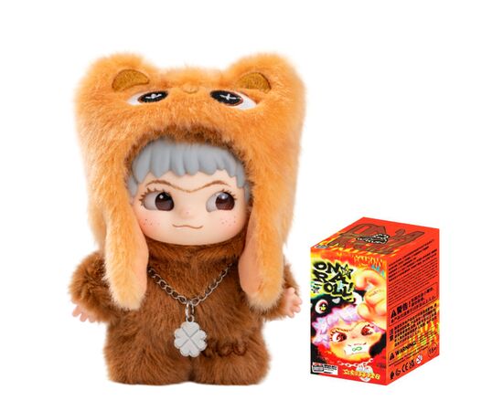 Мягкая игрушка Pop Top сюрприз на подвесе Letsvan Wakuku Числа удачи (17WK-0606)