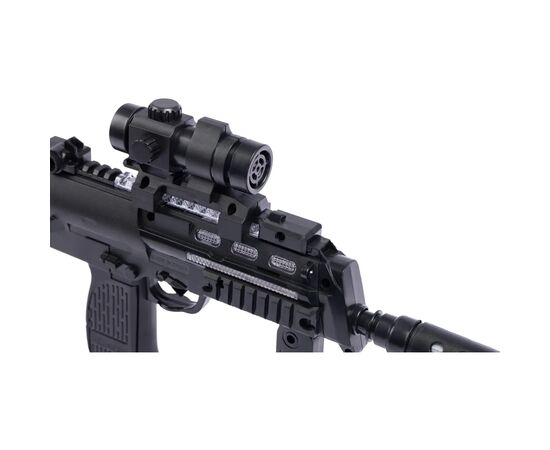 Игрушечное оружие ZIPP Toys Автомат светло-звуковой HK MP7 Черный (810B), изображение 5