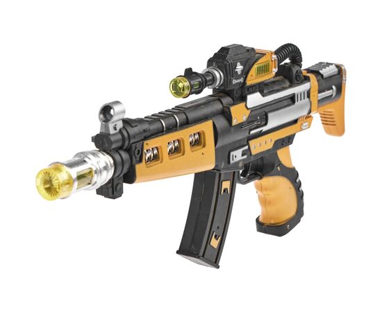 Игрушечное оружие ZIPP Toys Автомат свето-звуковой Оружие будущего Желтый (819), изображение 5
