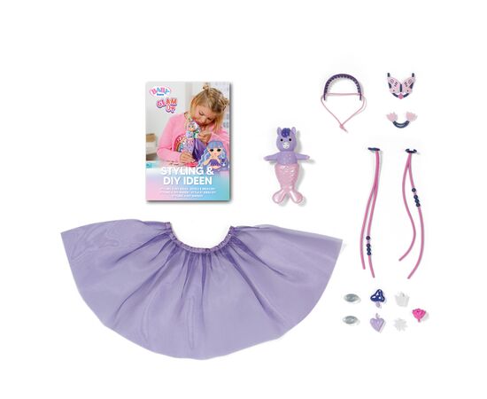 Кукла Zapf Baby Born серии Glam Up – Русалочка Аура 28 см (871799), изображение 4