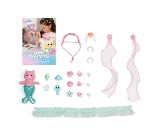 Кукла Zapf Baby Born серии Glam Up – Русалочка Спаркл 28 см (871737), изображение 5