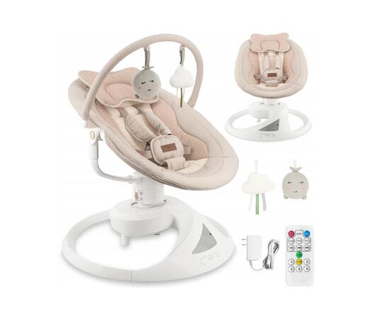 Кресло-качалка MoMi Pearl Beige (BULE00039), изображение 3