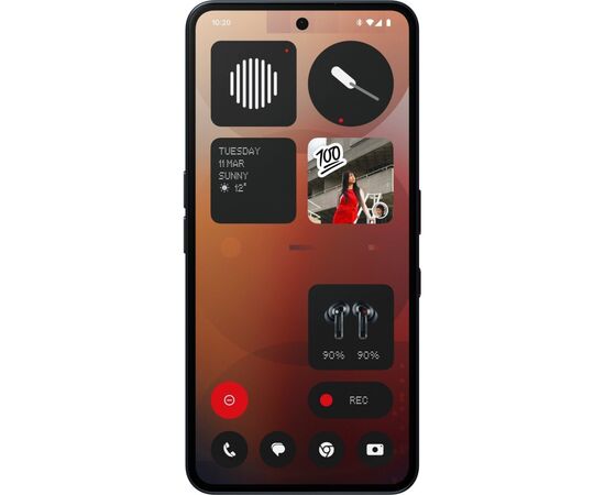 Мобільний телефон Nothing Phone (3a) 8/128Gb Black (920020K), зображення 2
