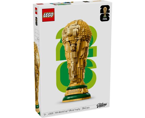 Конструктор LEGO Editions Football Официальный трофей чемпионата мира по футболу FIFA (43020-)
