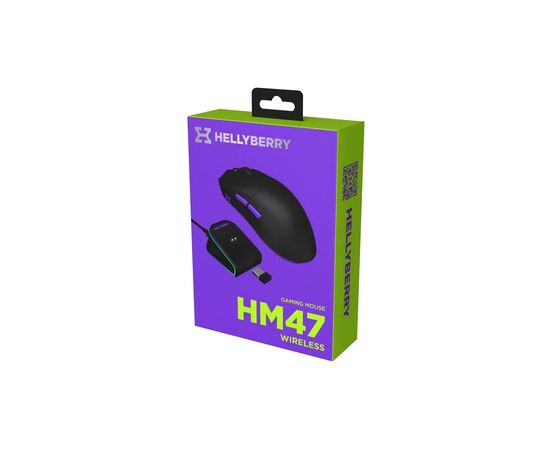 Мышка Hator Hellyberry HM47 Wireless Black/Violet (HM47_black_violet), изображение 10