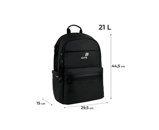 Рюкзак школьный Kite Education teens 2721L Black (K26-2721L-2), изображение 12