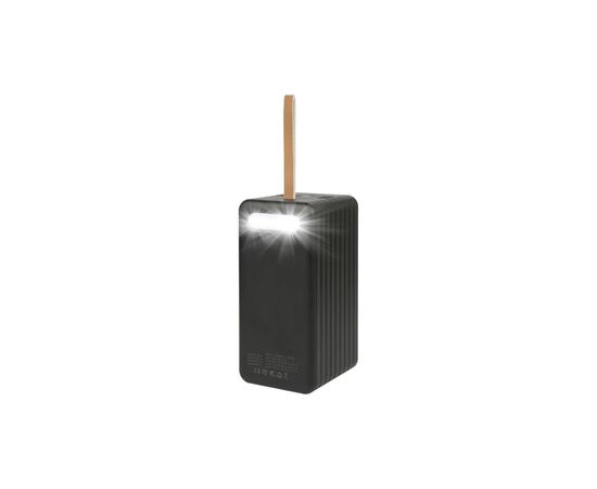 Батарея универсальная AURA NRG-P100 100000mAh 22.5W Black (PBANRG-P100B), изображение 4