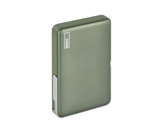 Батарея универсальная EMOS 10000mAh, MagSafe, 20W, green (B0552AG), изображение 6