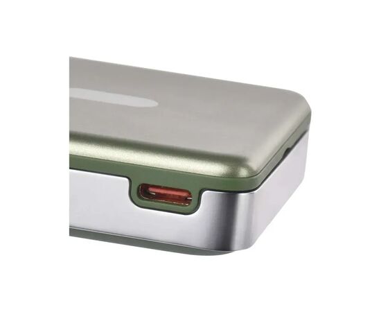Батарея универсальная EMOS 10000mAh, MagSafe, 20W, green (B0552AG), изображение 8