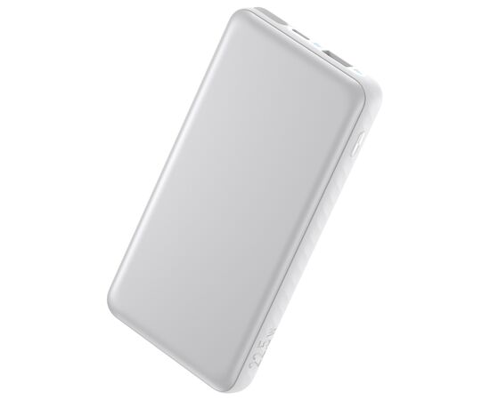 Батарея універсальна Anker 10000mAh 22.5W Built-In USB-C Cable White (A110DH21)