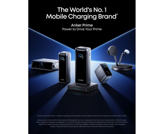 Батарея універсальна Anker 26000mAh Prime 300W PD Black (A110AH11), зображення 4