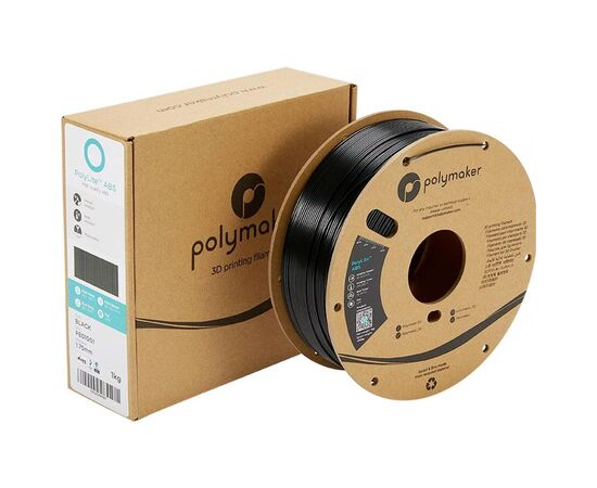 Пластик для 3D-принтера Polymaker ABS 1,75mm 1kg Black (PE01001), изображение 4