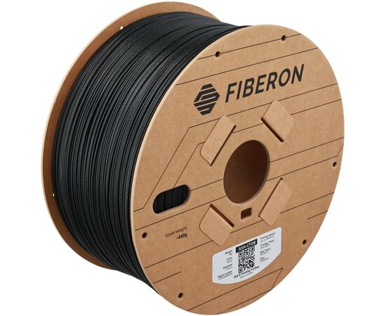 Пластик для 3D-принтера Polymaker ASA-CF08 Fiberon 1,75mm 3kg Black (FF02002)