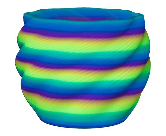 Пластик для 3D-принтера Polymaker PLA PANCHROMA GRADIENT 1,75mm 1kg LUMINOUS RAINBOW (CA09003), изображение 8