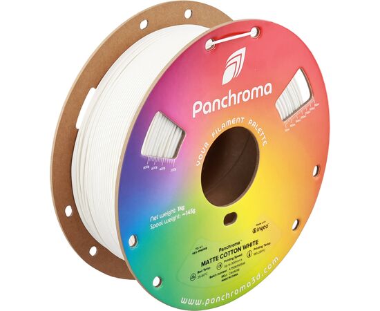 Пластик для 3D-принтера Polymaker PLA PANCHROMA MATTE 1,75mm 1kg COTTON WHITE (CA04016)
