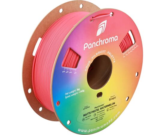 Пластик для 3D-принтера Polymaker PLA PANCHROMA MATTE 1,75mm 1kg PASTEL WATERMELON (CA04035)