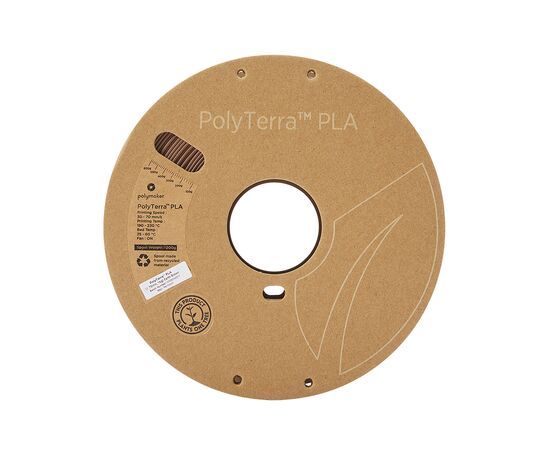 Пластик для 3D-принтера Polymaker PLA PolyTerra 1,75mm 1kg EARTH BROWN (PM70907), изображение 2