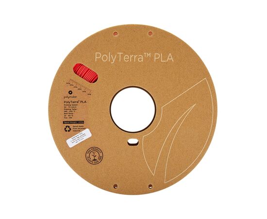 Пластик для 3D-принтера Polymaker PLA PolyTerra 1,75mm 1kg LAVA RED (PM70826), изображение 2