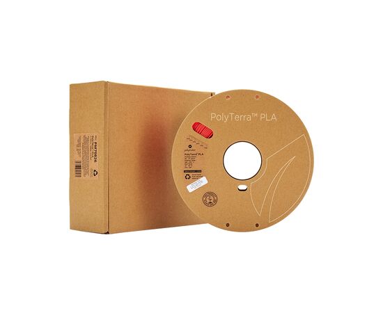 Пластик для 3D-принтера Polymaker PLA PolyTerra 1,75mm 1kg LAVA RED (PM70826), изображение 4