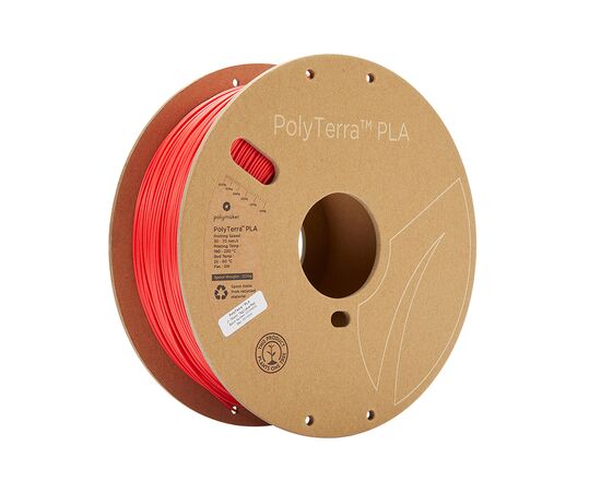 Пластик для 3D-принтера Polymaker PLA PolyTerra 1,75mm 1kg LAVA RED (PM70826)