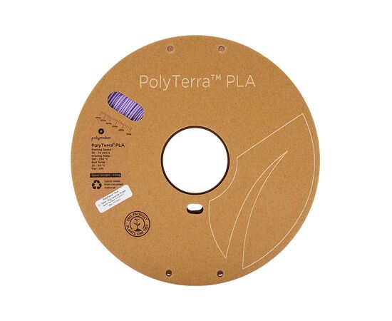 Пластик для 3D-принтера Polymaker PLA PolyTerra 1,75mm 1kg LAVENDER PURPLE (PM70852), изображение 2