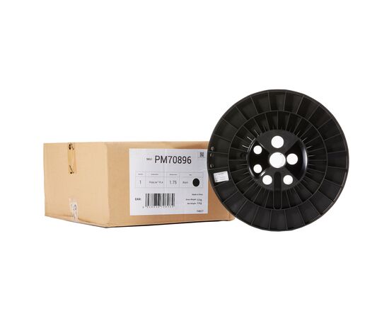 Пластик для 3D-принтера Polymaker PLA POLYLITE 1,75mm 5kg BLACK (PM70896), изображение 3