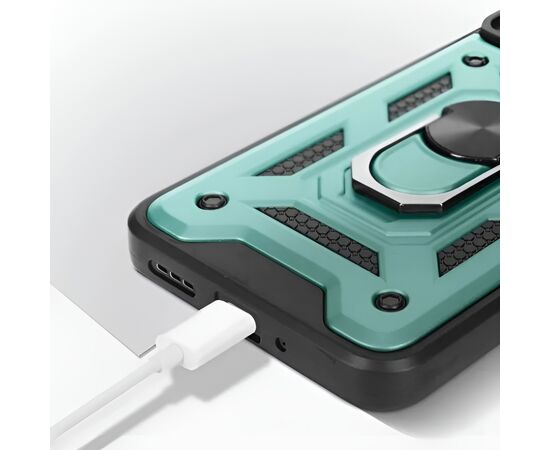 Чохол до мобільного телефона BeCover Military Motorola Edge 60 Fusion Dark Green (715524), зображення 4