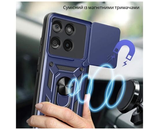 Чохол до мобільного телефона BeCover Military Motorola Edge 60 Pro Blue (715528), зображення 5