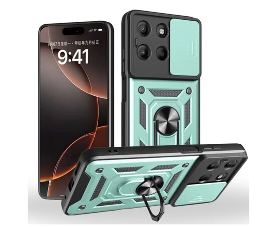 Чохол до мобільного телефона BeCover Military Motorola Moto G57 Power Dark Green (715516), зображення 2