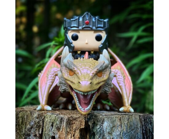 Фигурка Funko Pop Rides серии Дом Дракона S4 - Эйгон Таргариен и Солнцежар (83460), изображение 3