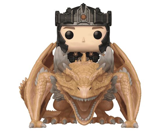 Фигурка Funko Pop Rides серии Дом Дракона S4 - Эйгон Таргариен и Солнцежар (83460)