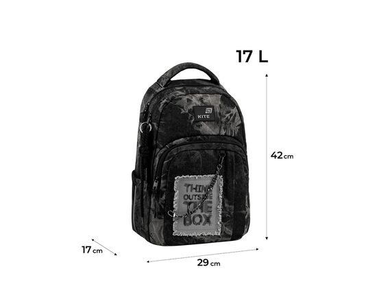 Рюкзак школьный Kite Education teens 2578M Denim Core (K26-2578M-2), изображение 12