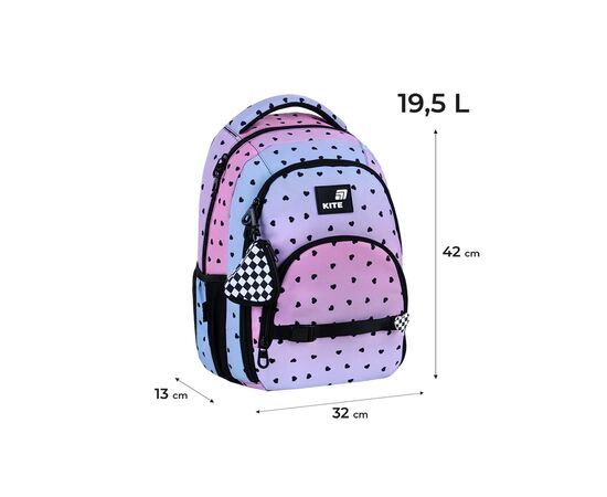 Рюкзак шкільний Kite Education teens 905M Gradient (K26-905M-2), зображення 12