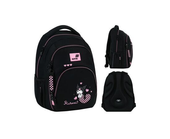 Рюкзак школьный Kite Education teens 905M Kuromi (HK26-905M)