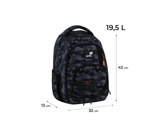 Рюкзак школьный Kite Education teens 905M Power Inside (K26-905M-4), изображение 12
