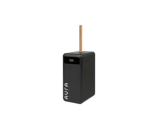Батарея универсальная AURA NRG-P120 120000mAh 22.5W Black (PBANRG-P120B)