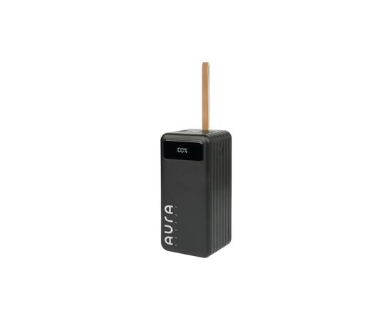 Батарея универсальная AURA NRG-P80 80000mAh 22.5W Black (PBANRG-P80B)