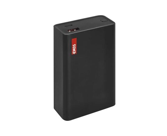 Батарея універсальна EMOS 20000mAh NTBF20, 65W, Pass-through, black (B0560B), зображення 5