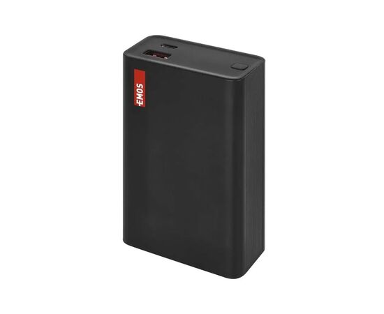 Батарея універсальна EMOS 20000mAh NTBF20, 65W, Pass-through, black (B0560B)