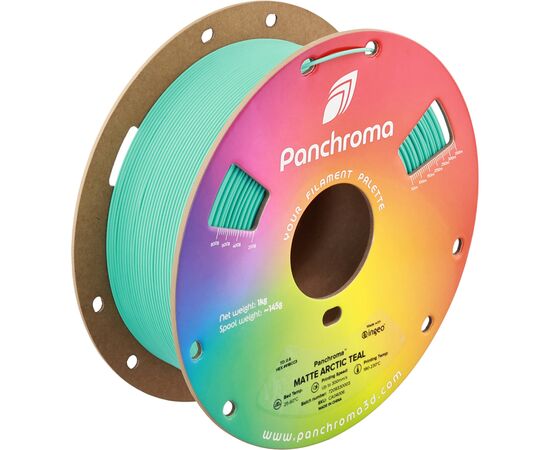 Пластик для 3D-принтера Polymaker PLA PANCHROMA MATTE 1,75mm 1kg ARCTIC TEAL (CA04006)